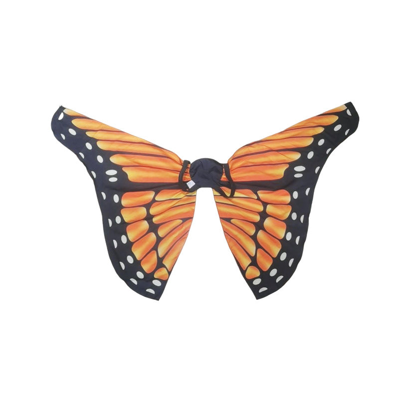 Conjunto de mono para padres con capa de mariposa de Halloween