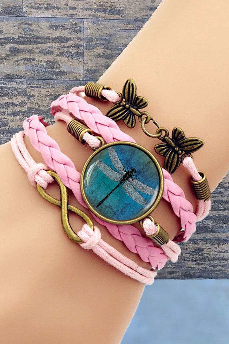 Pulseras de unión dividida sólidas de moda diaria