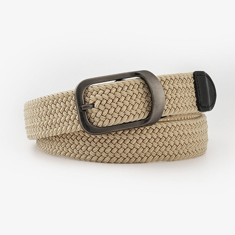 Cinturones casuales de patchwork lisos para calle
