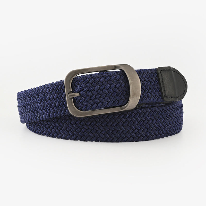 Cinturones casuales de patchwork lisos para calle