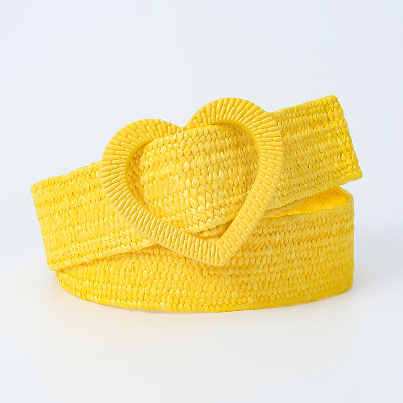 Cinturones casuales de patchwork lisos para uso diario