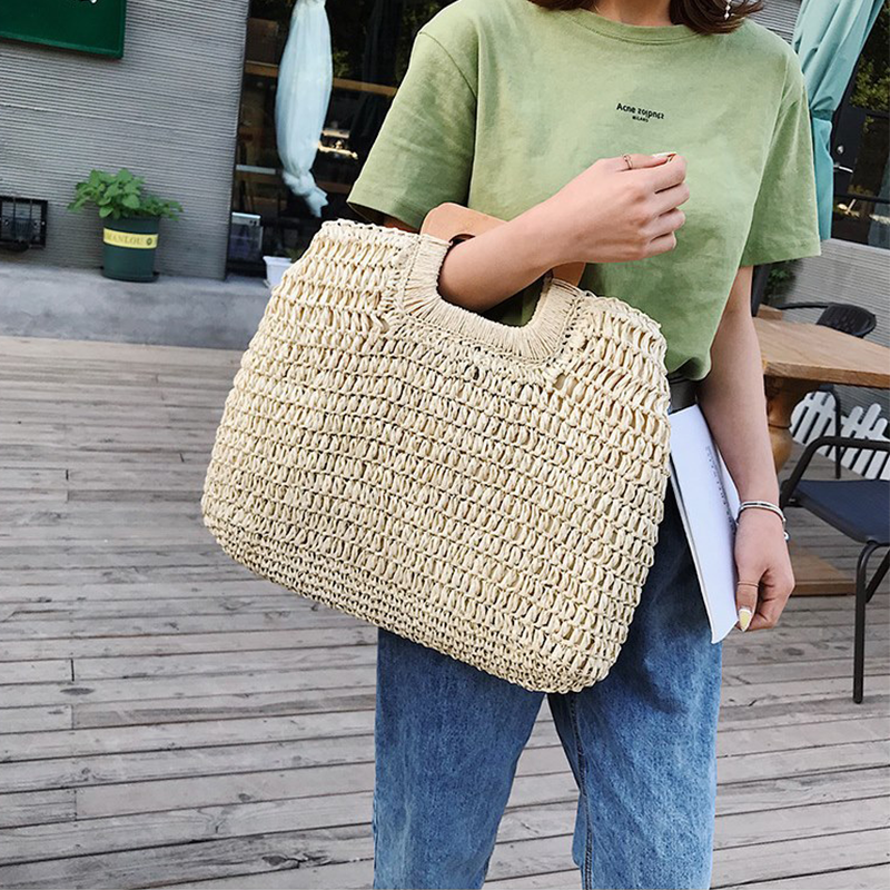 Bolsos casuales de calle con parches sólidos (3 colores)
