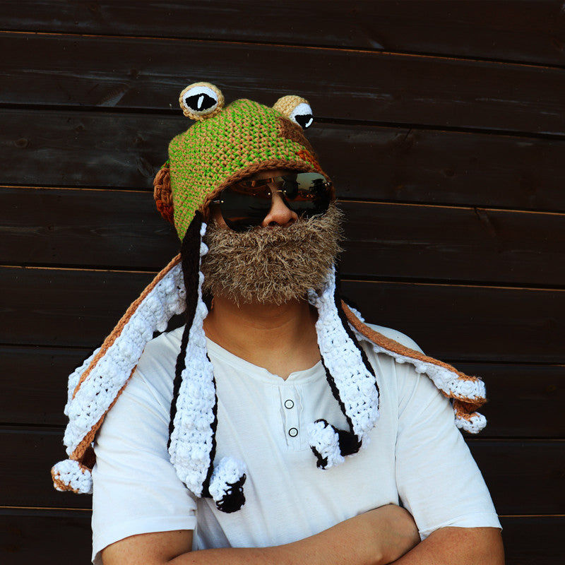 Gorros de punto de pulpo