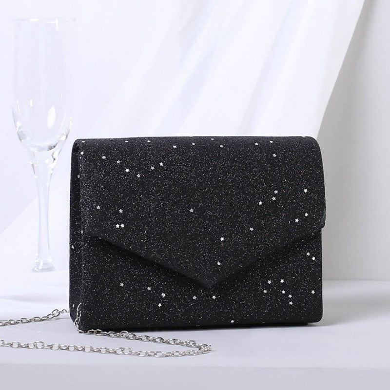 Bolsos casuales de uso diario con cadenas y parches sólidos
