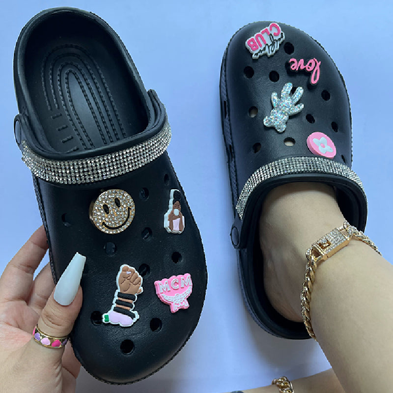 Zapatos casuales, cómodos y redondos de patchwork para uso diario