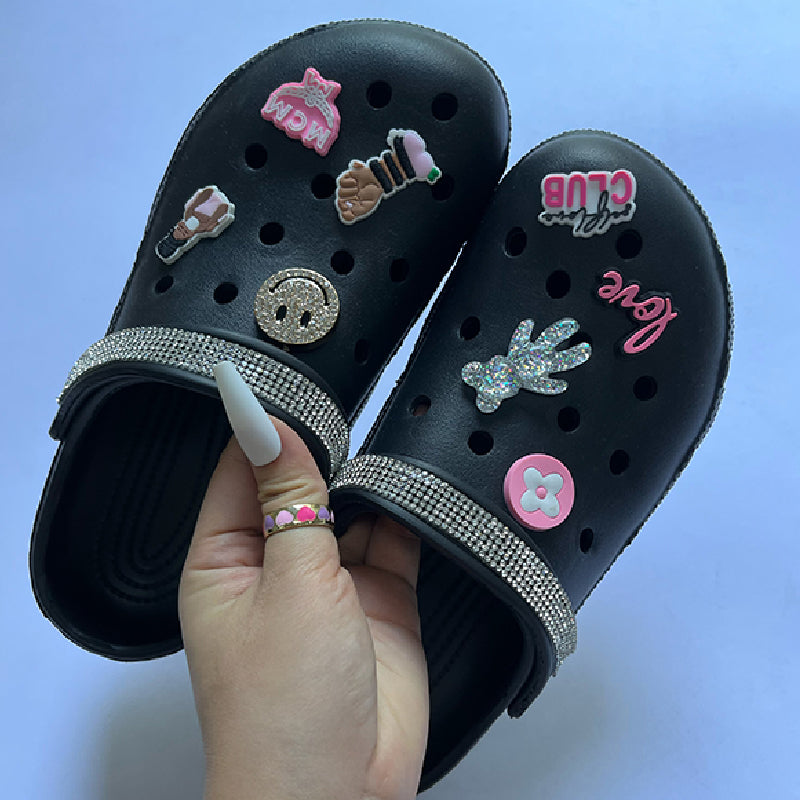 Zapatos casuales, cómodos y redondos de patchwork para uso diario