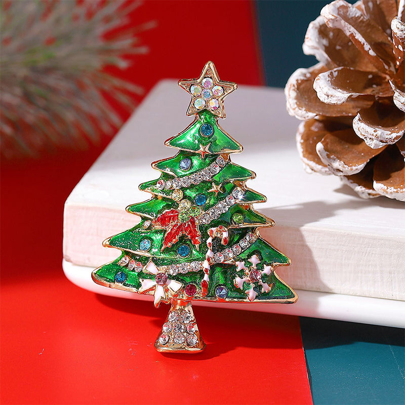 Broche de taladro caliente para árbol de Navidad diario
