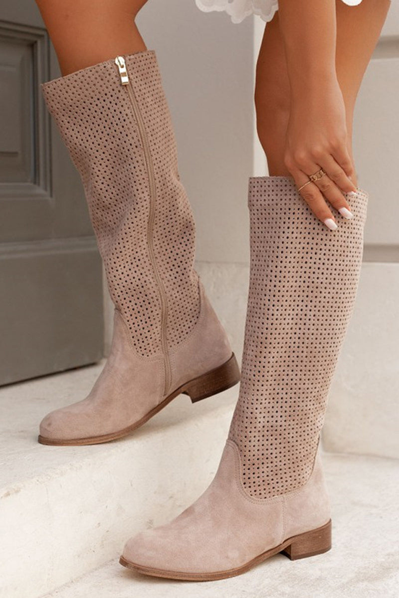 Zapatos casuales, cómodos, redondos, transpirables y calados para uso diario.