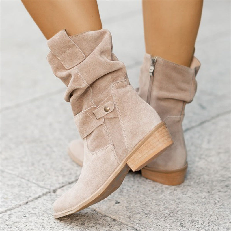 Zapatos casuales, cómodos y puntiagudos de patchwork para uso diario (3 colores)