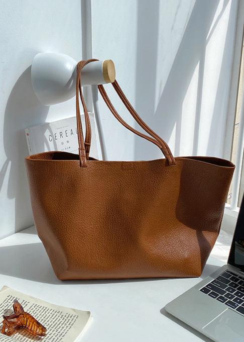 Simple-Leather-Tote-Bag