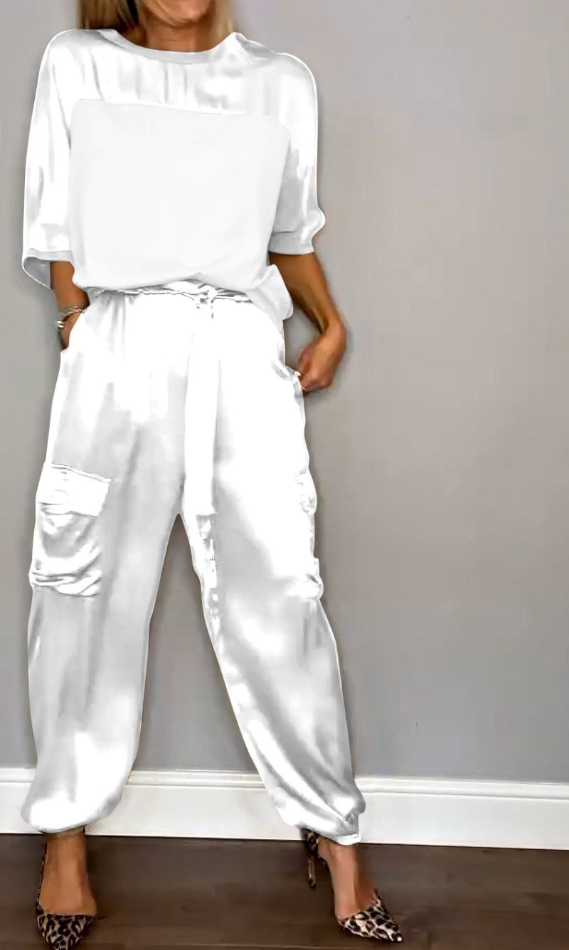 Ann - Outfit Set - Elegant - Material - For Everyday Wear
