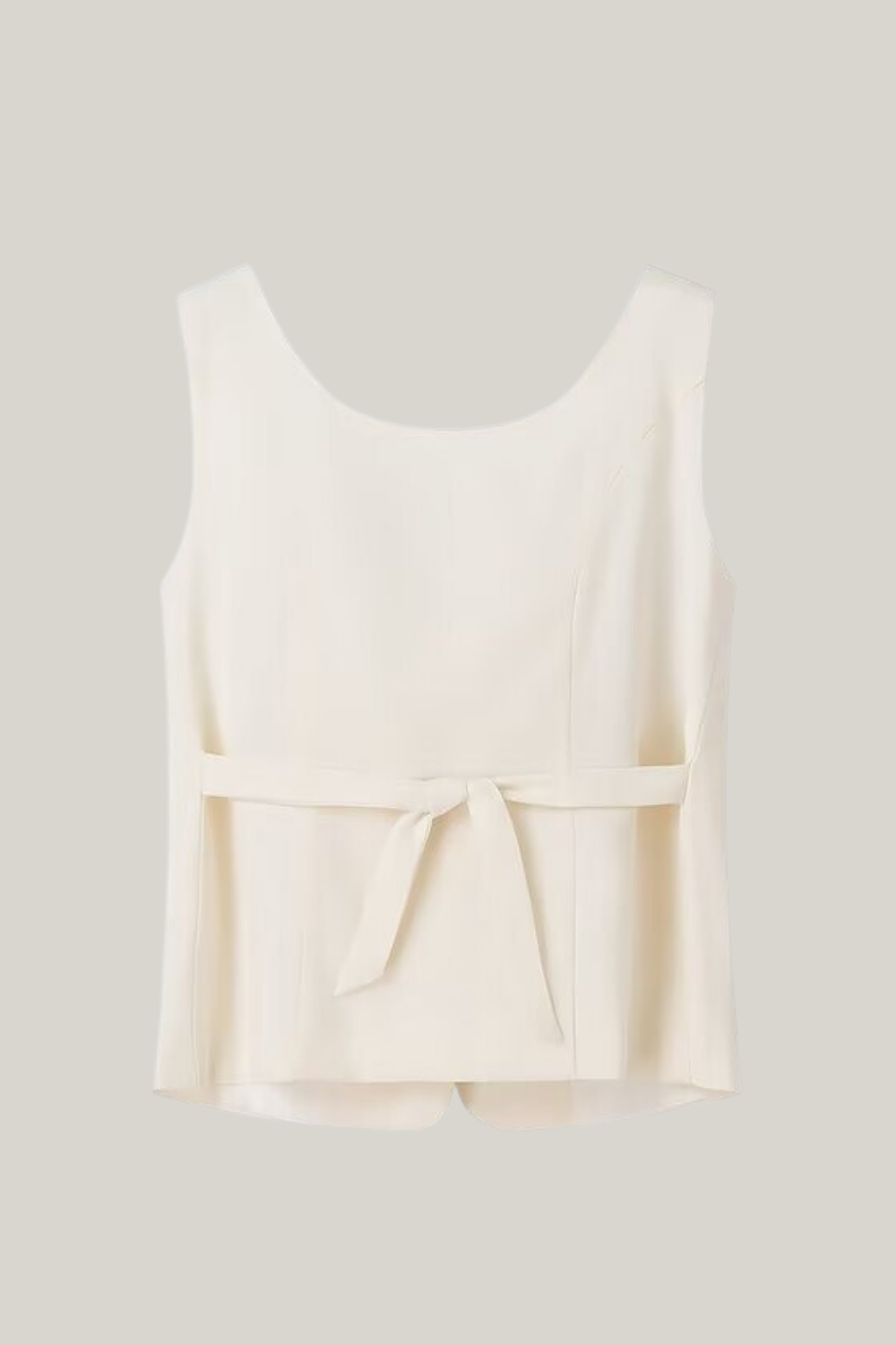 Cynthia U Neck Floral Applique Vest