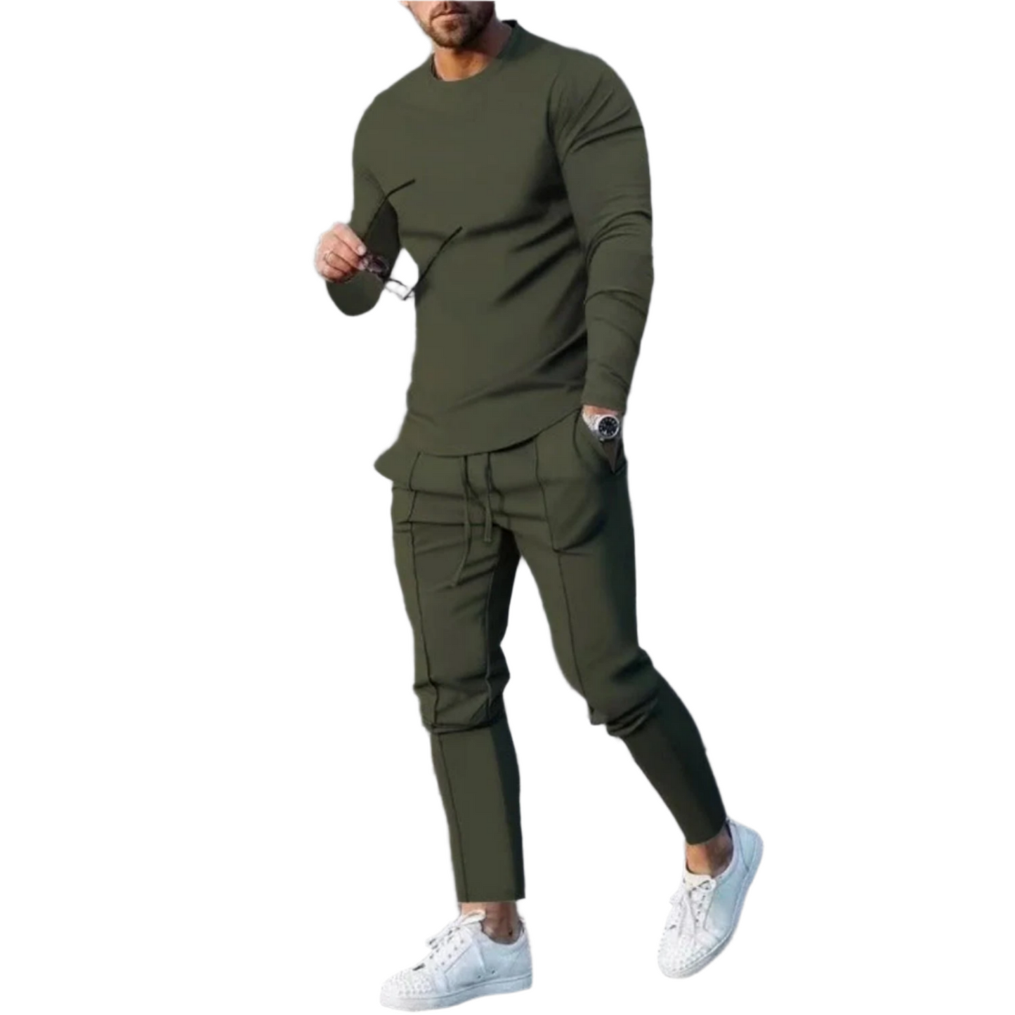 Duncan - Shirt and Pants Set - Sporty - - Ideal for Fall/Winter