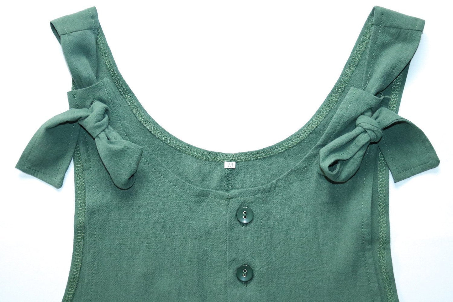 Mono de algodón con bolsillos (3 colores)