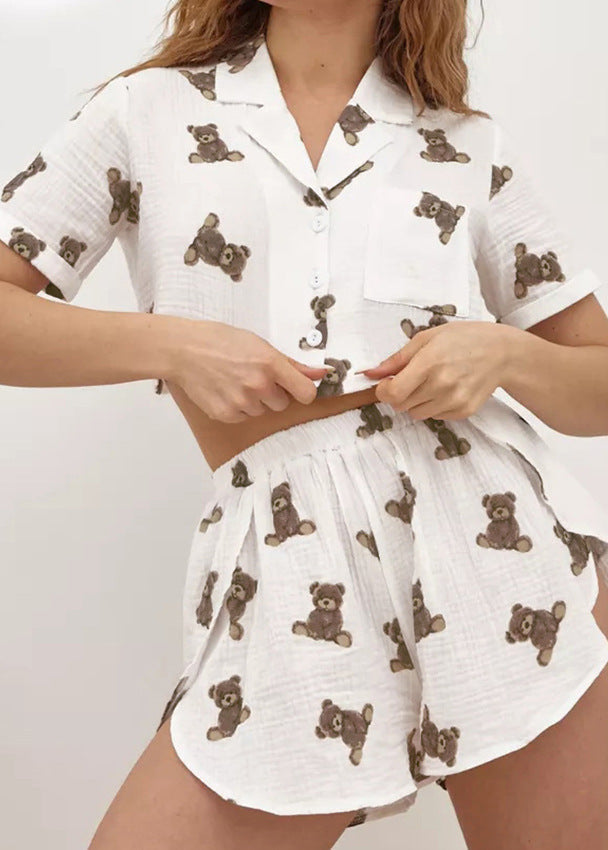 Teddy - Two-Piece Cropped Lounge Set