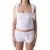 00s Retro Ruffles 2 Piece Set Bow Lace Trim Crop Tops Vest + Slim Fit Bloomers Shorts Vintage Y2K Fairy Kawaii Mathing Outfits
