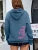 Do What Makes You Happy Pink Letter Womens Clothing Personality Street Sweatshirt Casual All-Match Woman Hip Hop Fashion Hoodies