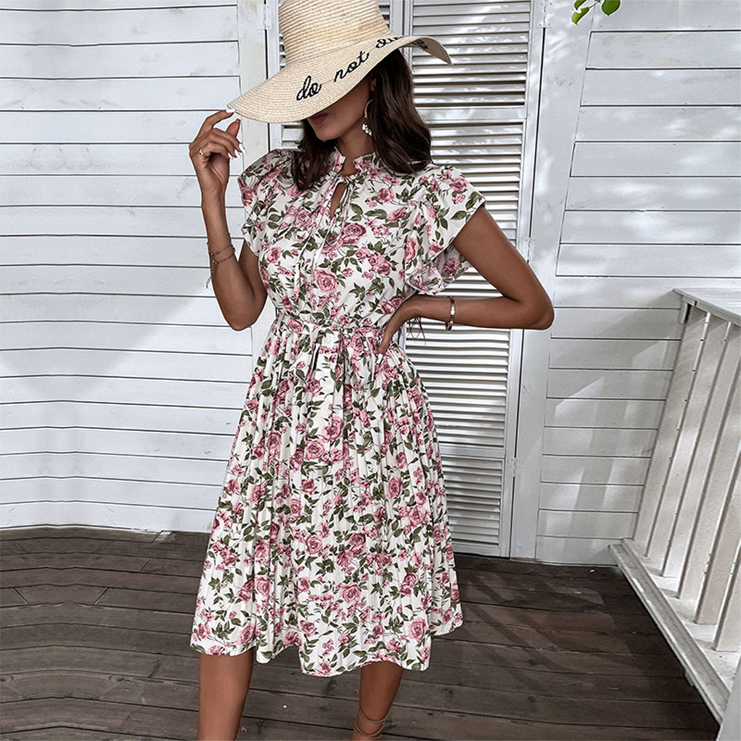 Angelica - Midi Dress - Chic - Modern Style - Ideal for Summer