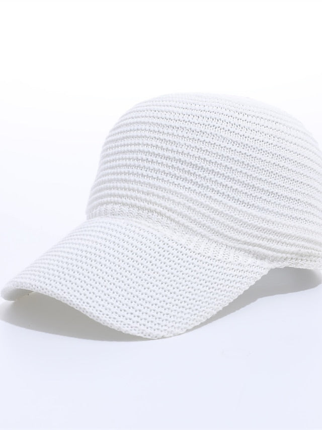 Simple Sun Hat Fishing Cap Adjustable Hip Hop Style Baseball Cap Sun Hat for Women