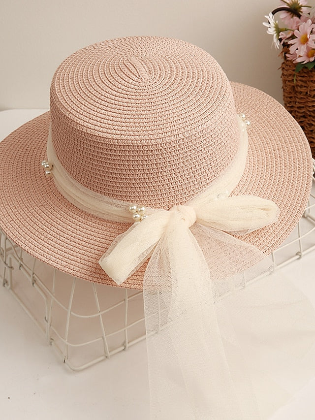 Sun Hat Holiday Straw Casual Beach Sunscreen Breathability Outdoor 1 pcs for Women