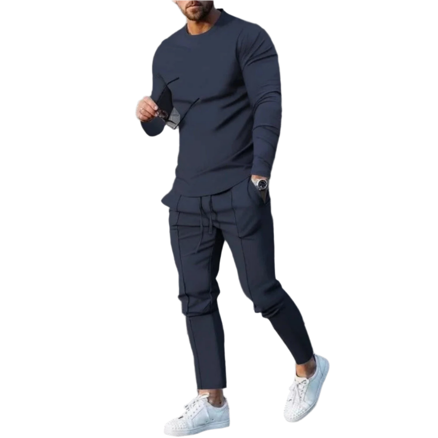 Duncan - Shirt and Pants Set - Sporty - - Ideal for Fall/Winter