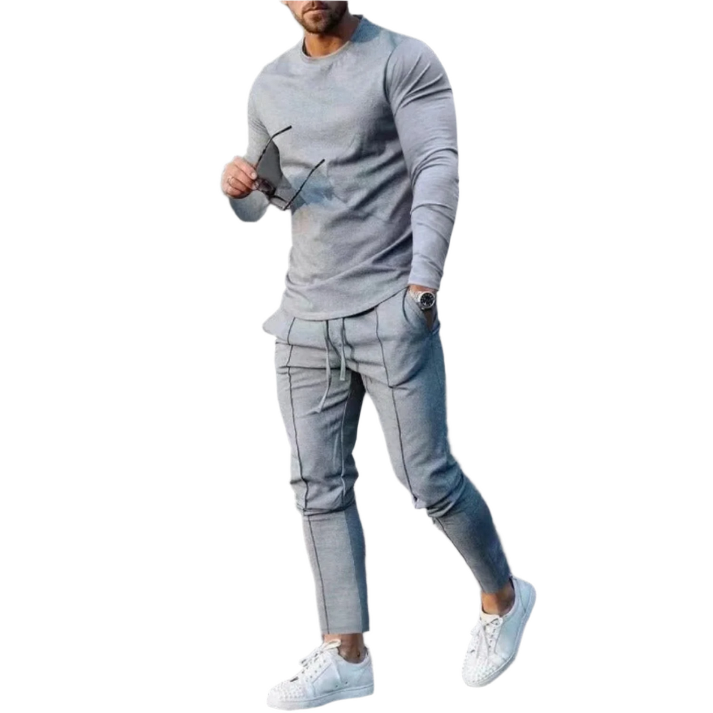 Duncan - Shirt and Pants Set - Sporty - - Ideal for Fall/Winter