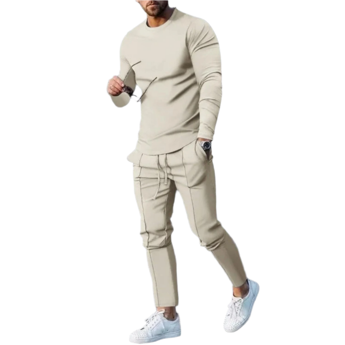 Duncan - Shirt and Pants Set - Sporty - - Ideal for Fall/Winter