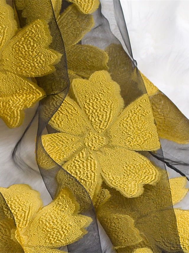 Fashion Women Scarf Summer Thin Breathable Scarves for Lady Shawls and Wraps Organza Hollowed Flowers Beach Stoles Bandana Foulard for Women