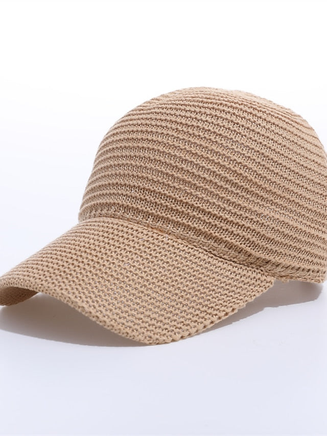 Simple Sun Hat Fishing Cap Adjustable Hip Hop Style Baseball Cap Sun Hat for Women