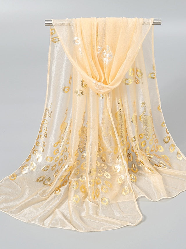 Shawl Daily Holiday Polyester Casual Formal Sunscreen Decoration 1 PC for Women