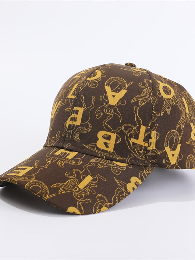 Hip Hop Letter Print Women Baseball Hats Trendy Streetwear Fashion Comfortable Outdoor Sport Caps Simple Sun Hat for Women