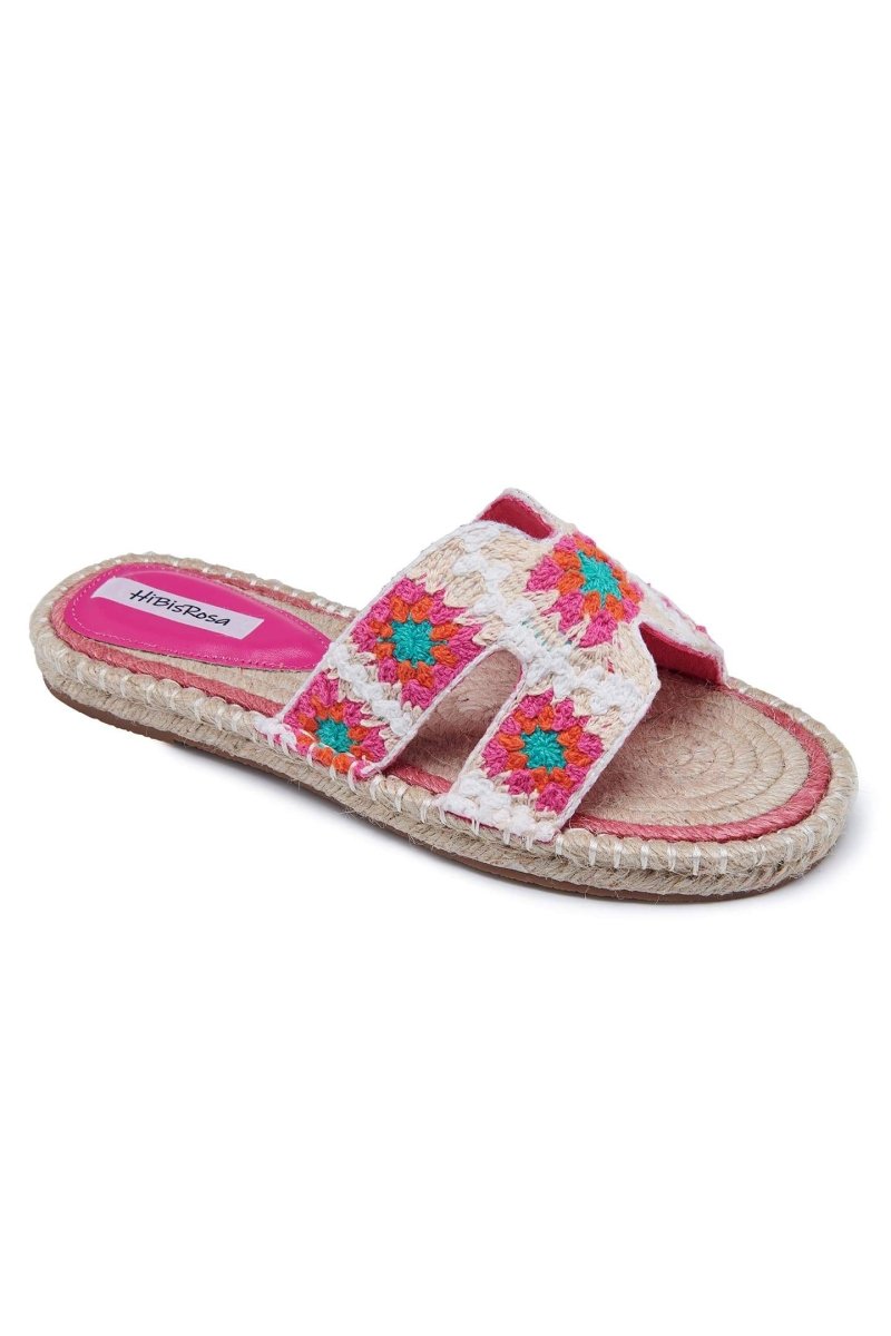 Sandalias tipo alpargata de crochet Mag