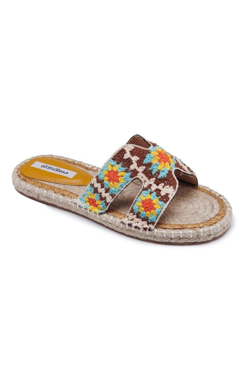 Sandalias tipo alpargata de crochet Mag