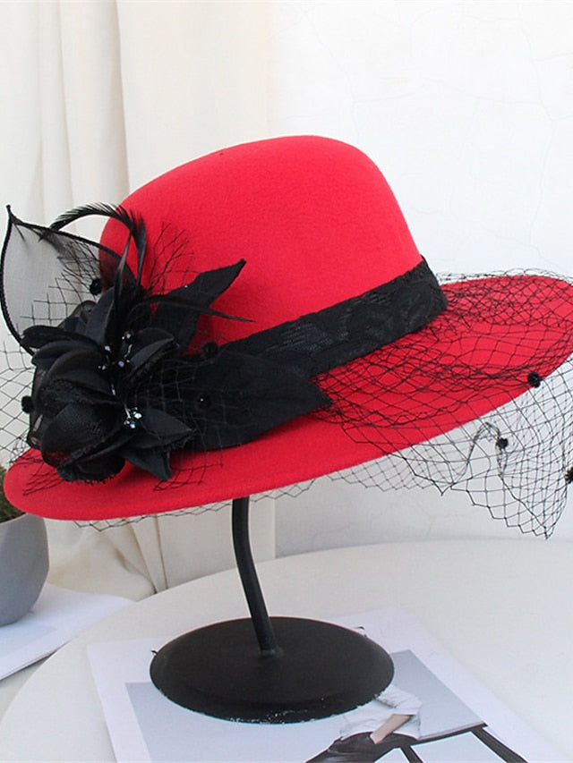 Hat Bucket Hat Black Pink Yellow Party Outdoor Dailywear Floral Floral Portable Windproof Comfort for Women