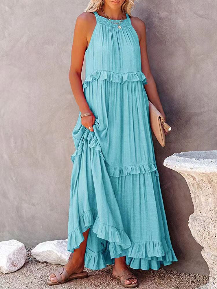 Boho Women’s Sleeveless Dress | Great for Summer Days
