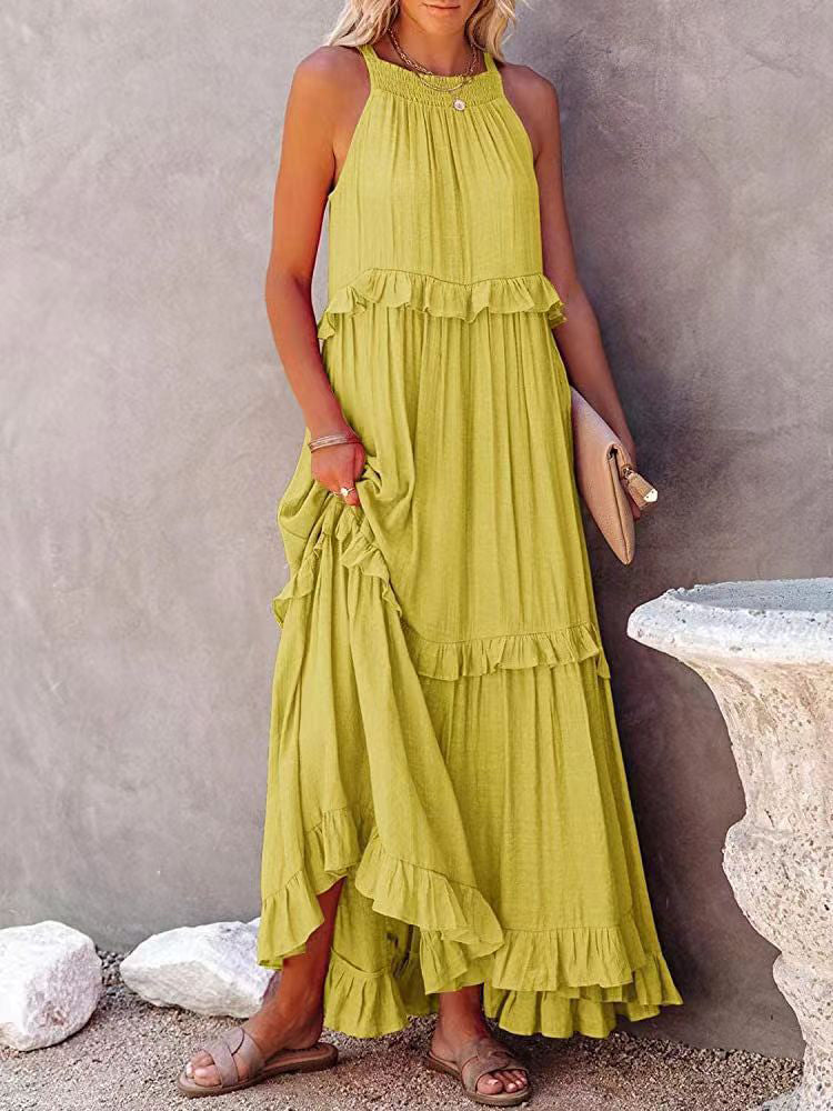 Boho Women’s Sleeveless Dress | Great for Summer Days
