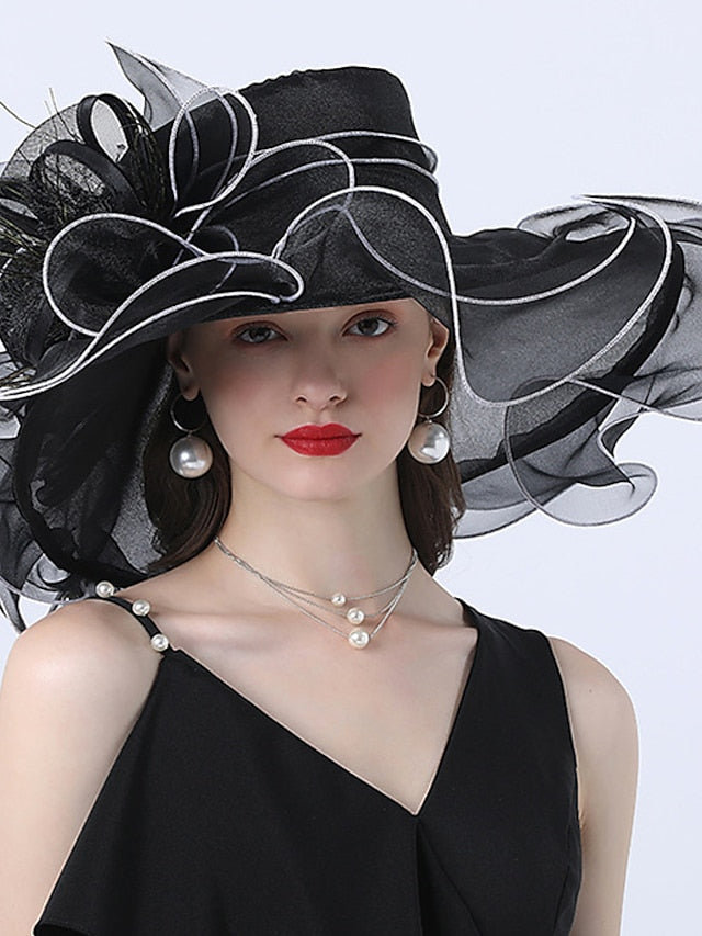 Hat Bucket Hat Sun Hat Green Black Blue Party Outdoor Dailywear Floral Floral Portable Windproof Comfort for Women