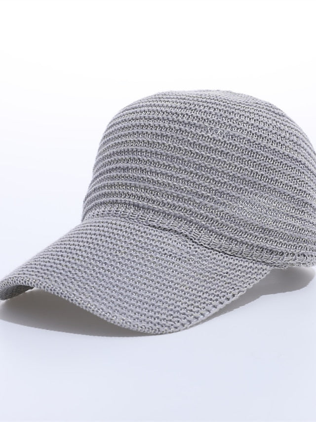 Simple Sun Hat Fishing Cap Adjustable Hip Hop Style Baseball Cap Sun Hat for Women