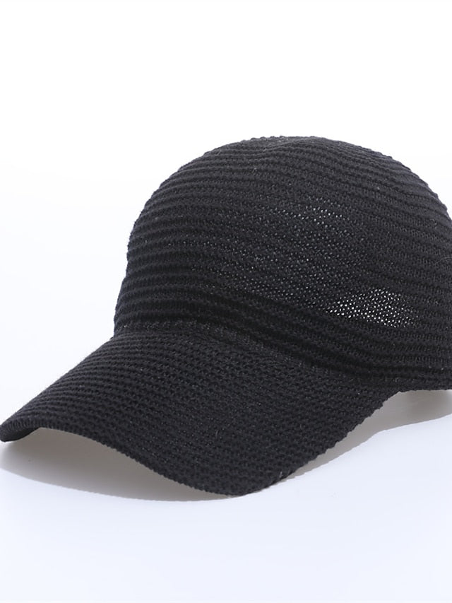 Simple Sun Hat Fishing Cap Adjustable Hip Hop Style Baseball Cap Sun Hat for Women