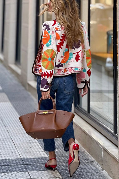 Chaqueta bordada Cayetana