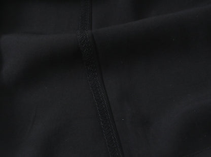 Vestido retro de primavera con escote en V, sin mangas y tirantes, diseño francés de interés especial, cintura alta con cinturón, corte en A.