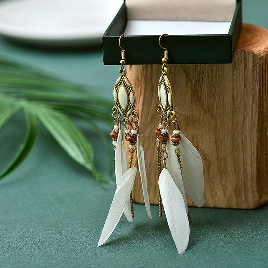 Accesorios de aretes bohemios de moda
