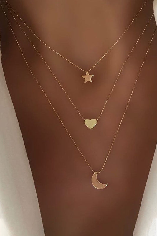 Moda Simplicidad Sólidos Collares Accesorios