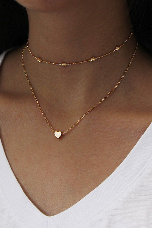 Moda Simplicidad Sólidos Collares Accesorios