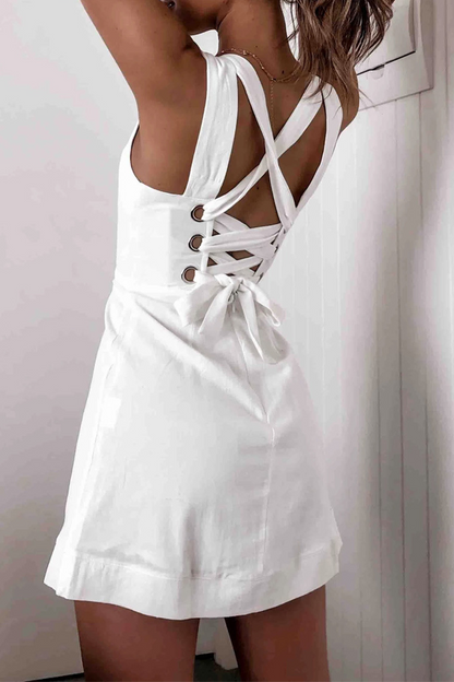 Vestidos casuales con falda de pastel y vendaje liso