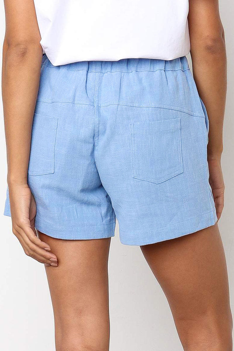 Pantalones casuales lisos con bolsillos, sueltos, de cintura alta y rectos (7 colores)