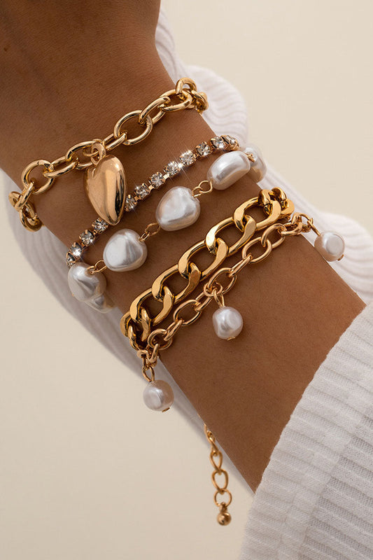 Pulseras sólidas de moda diaria