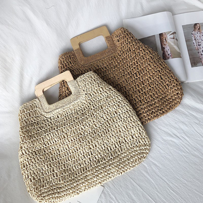 Bolsos casuales de calle con parches sólidos (3 colores)
