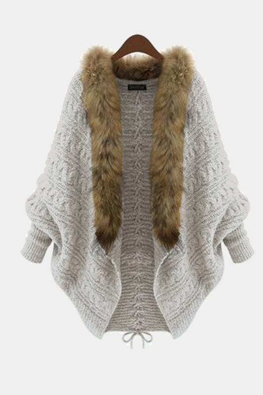 Tops de cuello en V con frenillo dividido liso de moda urbana