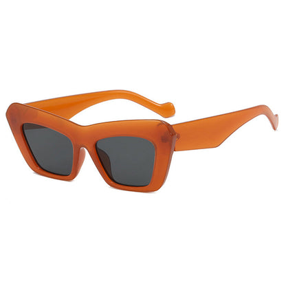 Gafas de sol de moda con diseño de patchwork sólido (4 colores)